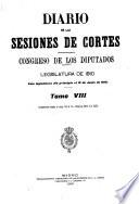 Diario de las Sesiones de Cortes, Congreso de los Diputados