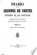 Diario de las Sesiones de Cortes, Congreso de los Diputados