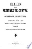 Diario de las Sesiones de Cortes, Congreso de los Diputados