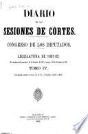Diario de las Sesiones de Cortes, Congreso de los Diputados