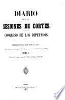 Diario de las Sesiones de Cortes, Congreso de los Diputados