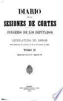 Diario de las Sesiones de Cortes, Congreso de los Diputados