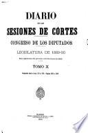 Diario de las Sesiones de Cortes, Congreso de los Diputados