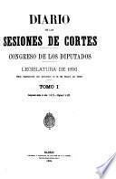 Diario de las Sesiones de Cortes, Congreso de los Diputados