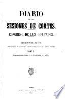 Diario de las Sesiones de Cortes, Congreso de los Diputados