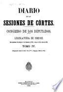 Diario de las Sesiones de Cortes, Congreso de los Diputados