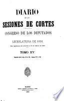 Diario de las Sesiones de Cortes, Congreso de los Diputados