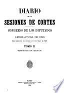 Diario de las Sesiones de Cortes, Congreso de los Diputados