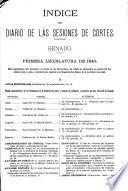 Diario de las sesiones de Cortes