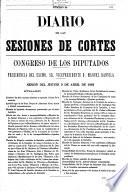 Diario de las sesiones de Cortes