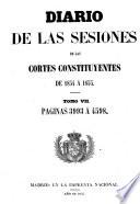 Diario de las sesiones de Cortes