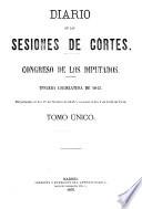 Diario de las sesiones de Cortes