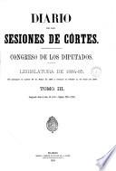 Diario de las sesiones de Cortes