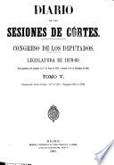 Diario de las sesiones de Cortes