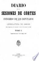 Diario de las sesiones de Cortes