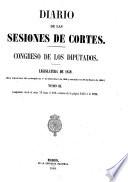 Diario de las sesiones de Cortes