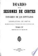 Diario de las sesiones de Cortes