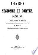 Diario de las sesiones de Córtes