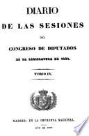 Diario de las sesiones de Cortes