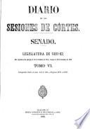 Diario de las sesiones de Cortes