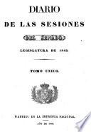 Diario de las sesiones de Cortes