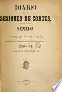 Diario de las sesiones de Cortes