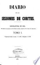 Diario de las Sesiones de Cortes