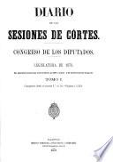 Diario de las sesiones de Cortes