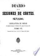 Diario de las sesiones de Cortes