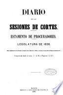 Diario de las Sesiones de Cortes