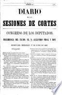 Diario de las sesiones de Cortes