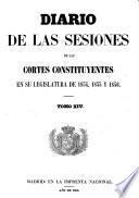 Diario de las sesiones de Cortes