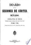 Diario de las sesiones de Cortes