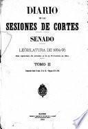 Diario de las sesiones de Cortes