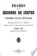 Diario de las sesiones de Cortes