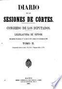 Diario de las sesiones de Cortes