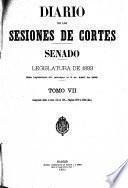 Diario de las sesiones de Cortes
