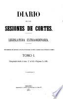 Diario de las sesiones de Cortes, Legislatura de ...