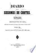 Diario de las sesiones ...