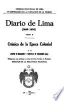 Diario de Lima (1640-1694)
