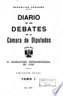 Diario de los debates de la Cámara de Diputados