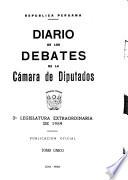 Diario de los debates de la Cámara de Diputados