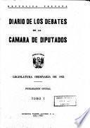 Diario de los debates de la Cámara de Diputados