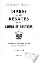 Diario de los debates de la Cámara de Diputados