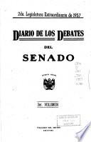 Diario de los debates del Senado