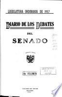 Diario de los debates del Senado