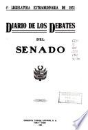 Diario de los debates del Senado