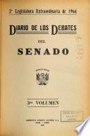 Diario de los debates del Senado