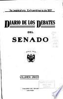 Diario de los debates del Senado