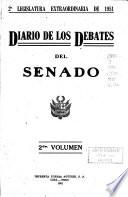 Diario de los debates del Senado